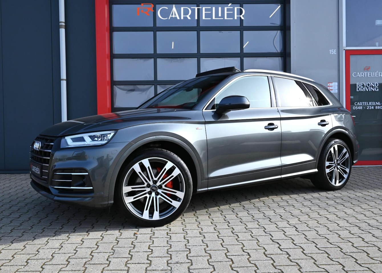 Audi Q5 - 55 TFSI e S-Line Quattro Competition | Luchtvering | Pano | B&O | Stoelmassage | Matrix Le - AutoWereld.nl