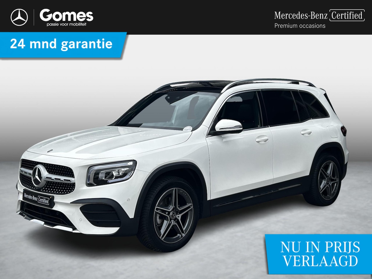 Mercedes-Benz GLB - 180 AMG Line | Panoramadak | Cruise Control | Stoelverwarming - AutoWereld.nl