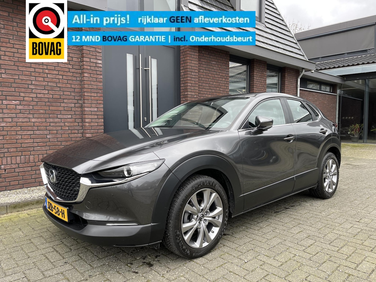 Mazda CX-30 - 2.0 e-SkyActiv-G M Hybrid Luxury NAV | ADAPTIVE CRUISE CONTROL | Ap­ple Car­Play & An­droi - AutoWereld.nl