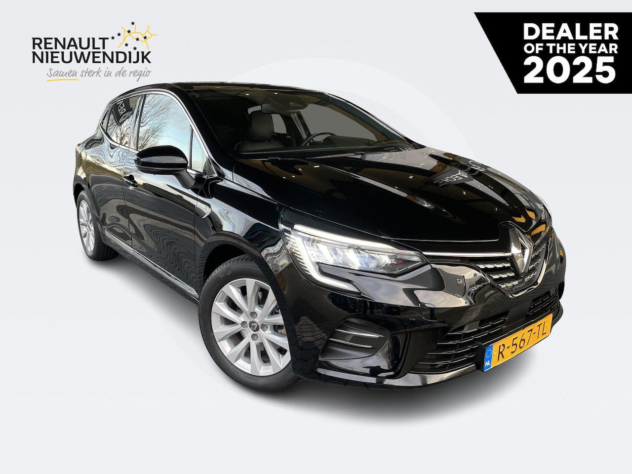 Renault Clio - 1.6 E-Tech Hybrid 145 Techno AUTOMAAT / NAVIGATIE incl. APPLE & ANDROID CARPLAY / CLIMATE - AutoWereld.nl