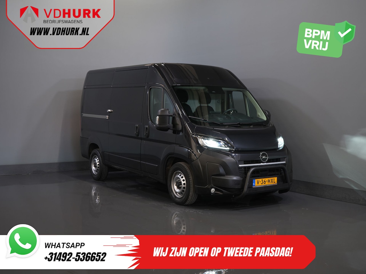 Opel Movano - 35 2.2 CDTI 140 pk Aut. L2H2 NL Auto/ LED/ Virtual Cockpit/ Carplay/ Climate/ Navi/ Cruise - AutoWereld.nl