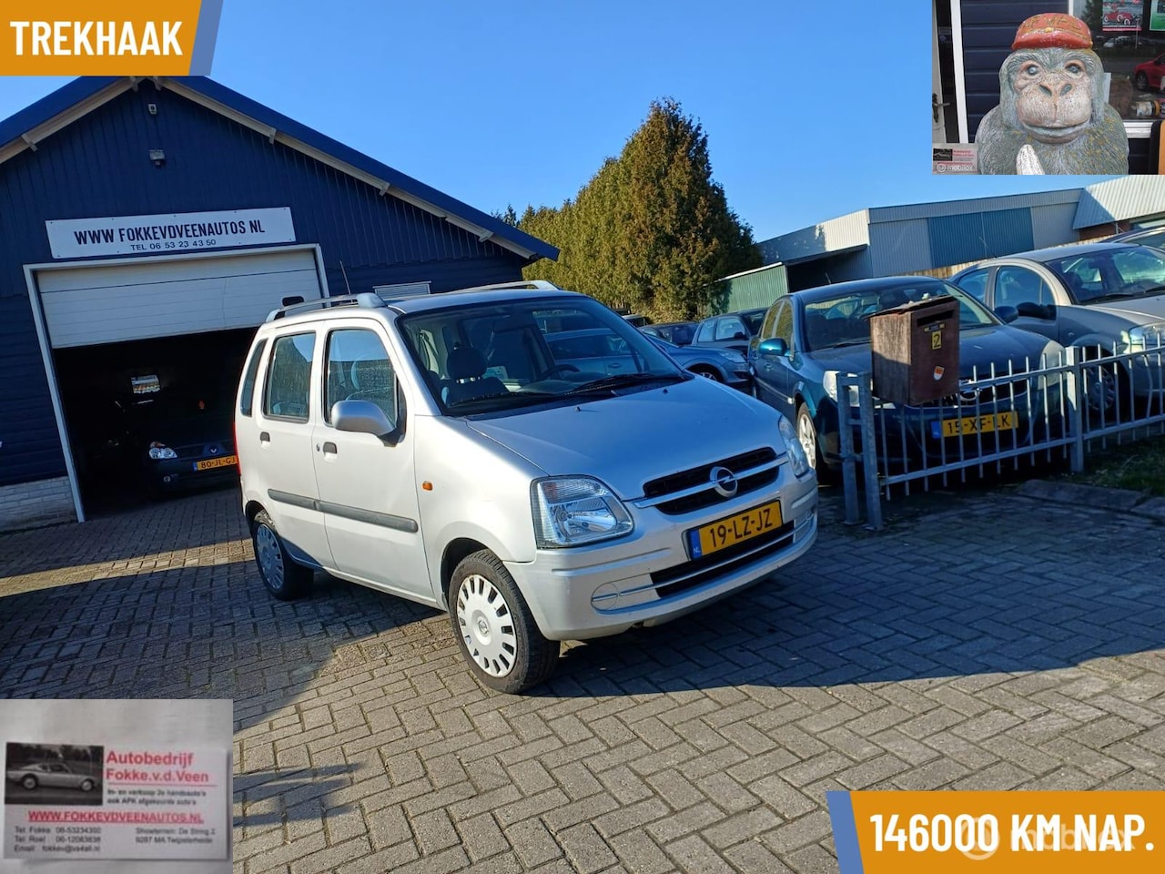 Opel Agila - 1.2-16V Comfort Garantie, alle inruil mogelijk - AutoWereld.nl