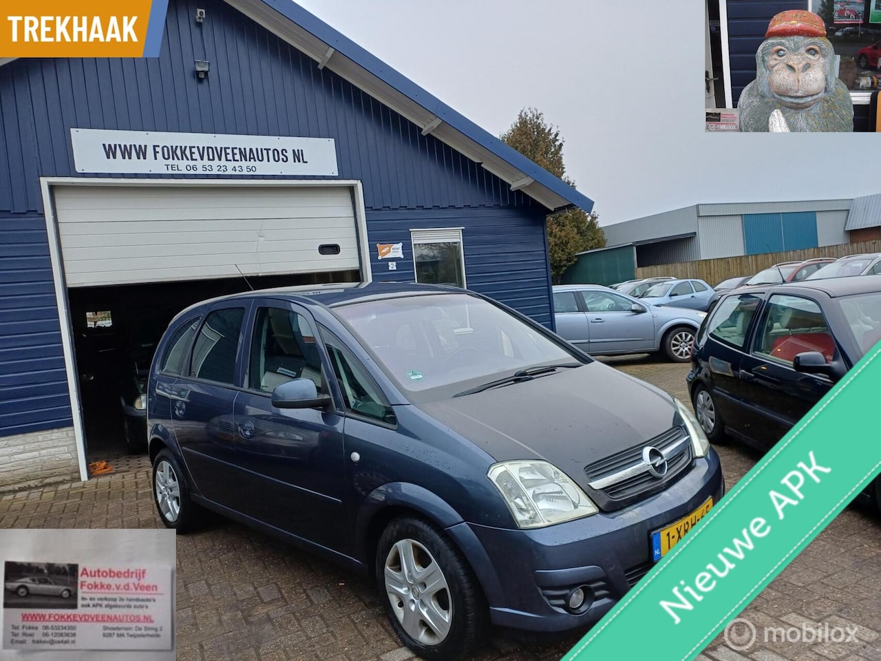 Opel Meriva - 1.4-16V Cosmo Garantie, alle inruil mogelijk - AutoWereld.nl