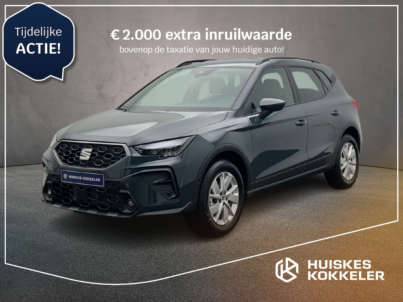 SEAT Arona - 1.0 TSI 115pk Style Business Connect €429,- actie private lease - AutoWereld.nl