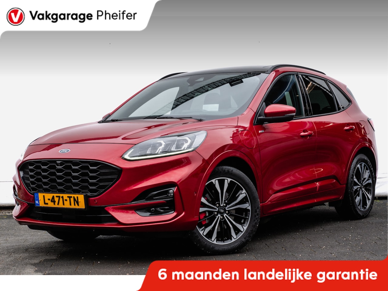 Ford Kuga - 2.5 PHEV ST-Line Panoramadak/ B&O/ stoel-achterbankverwarming/ Head up/ Camera/ Blindspot - AutoWereld.nl