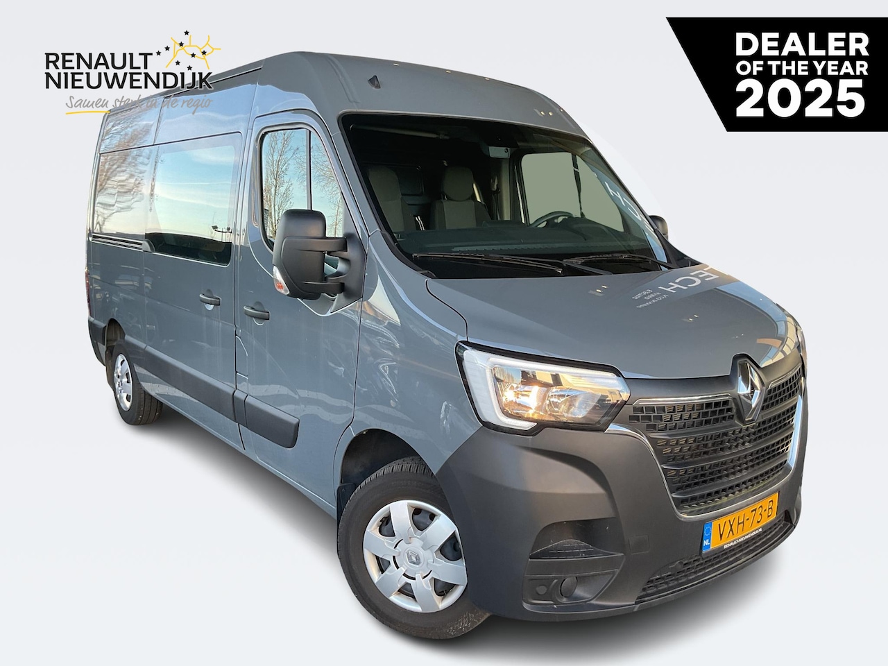 Renault Master - T35 2.3 dCi 150 L2H2 Energy Comfort NAVIGATIE / PARKEERSENSOREN+CAMERA / AIRCO / ALL SEASO - AutoWereld.nl