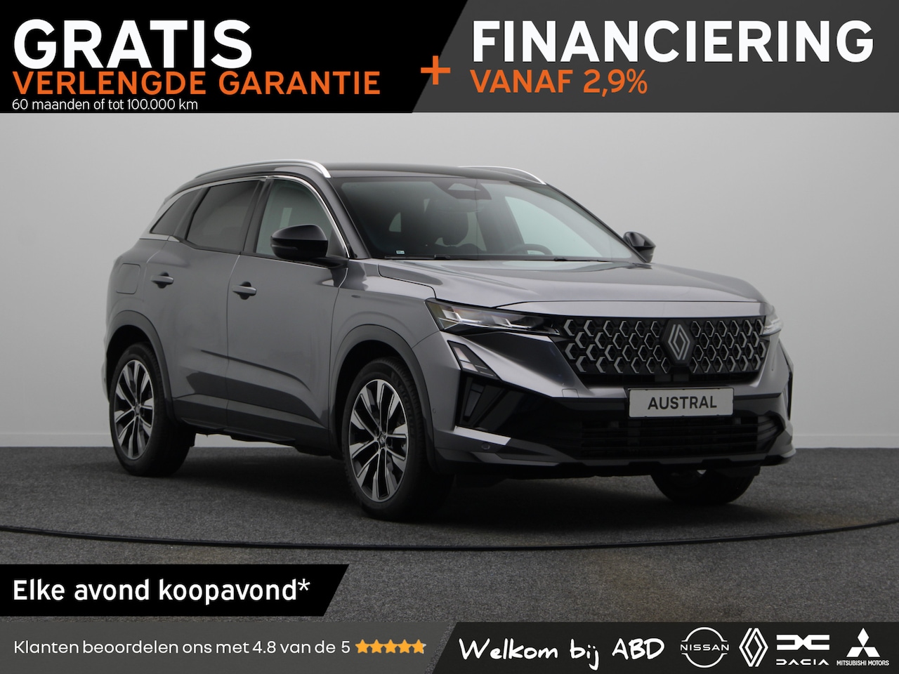 Renault Austral - Techno Hybrid 200 | Achteruitrijcamera | Adaptive Cruise Control | Blind Spot Warning - AutoWereld.nl