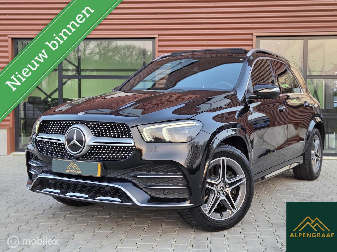 Mercedes-Benz GLE-Klasse - 350 d 4MATIC AMG Line Luchtvering *Grijskenteken* Burmester|Panoramadak|360° Camera|Trekha - AutoWereld.nl