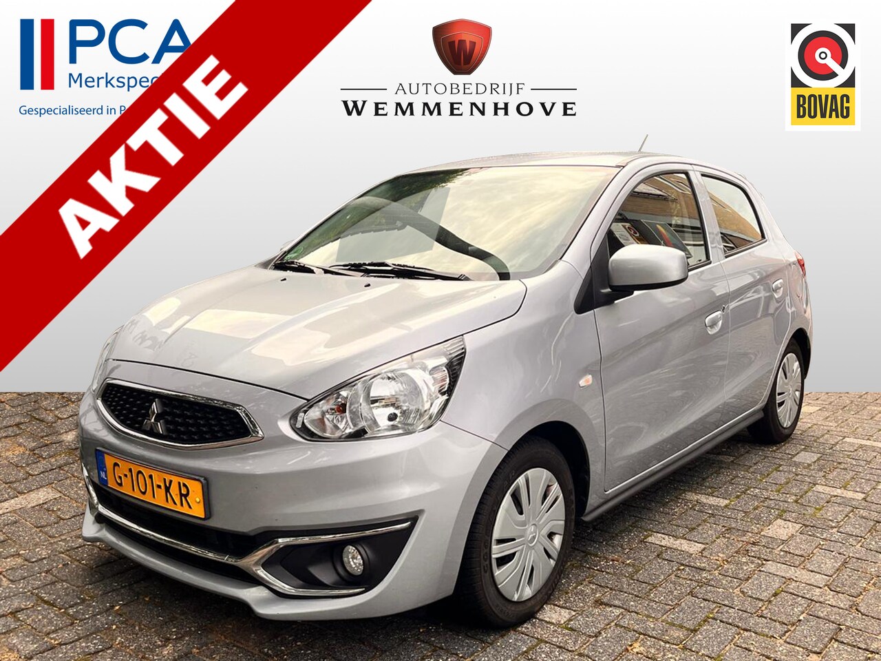 Mitsubishi Space Star - 1.0 Cool+ Airco/Bleu tooth - AutoWereld.nl