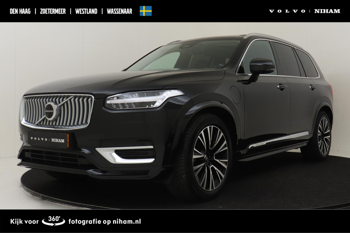 Volvo XC90 - T8 RECHARGE AWD INSCRIPTION *LONG RANGE!* -PANO.DAK|HARMAN/KARDON|HEAD-UP DISP.|360°CAM|LU - AutoWereld.nl