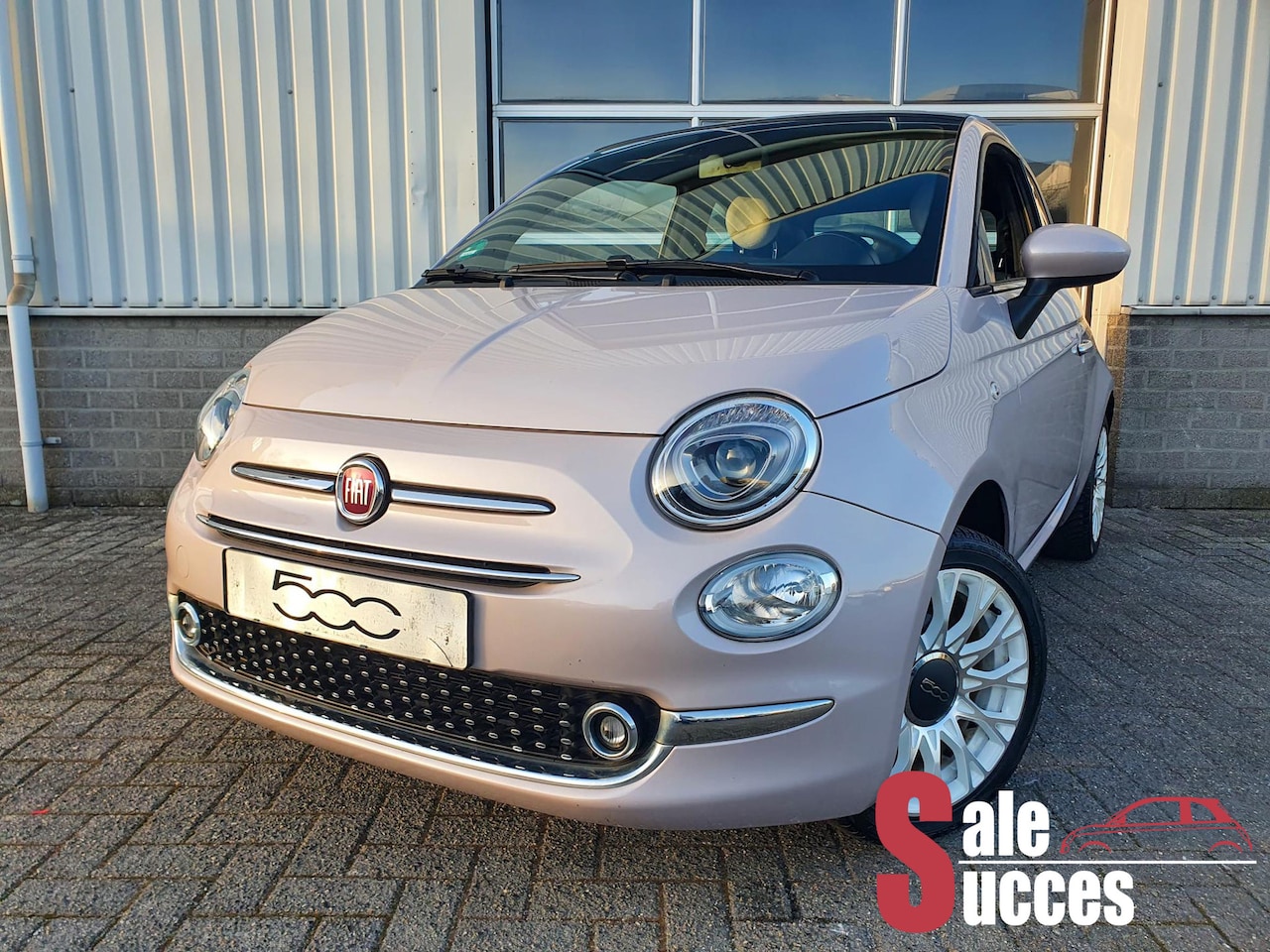Fiat 500 C - 1.0 Hybrid Star Rosé - AutoWereld.nl