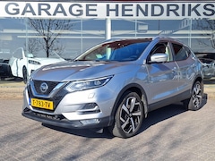 Nissan Qashqai - 1.3 DIG-T Tekna DCT Automaat | Panodak | Trekhaak | LED | 360Cam | Climate | Navi | All Se