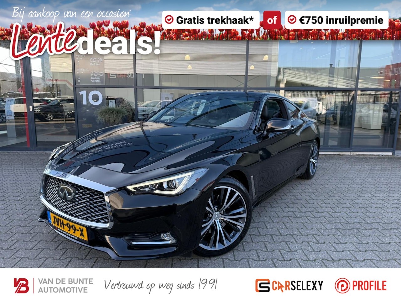 Infiniti Q60 Coupé - 2.0t Premium Tech *Schuif-/Kanteldak & ACC* - AutoWereld.nl