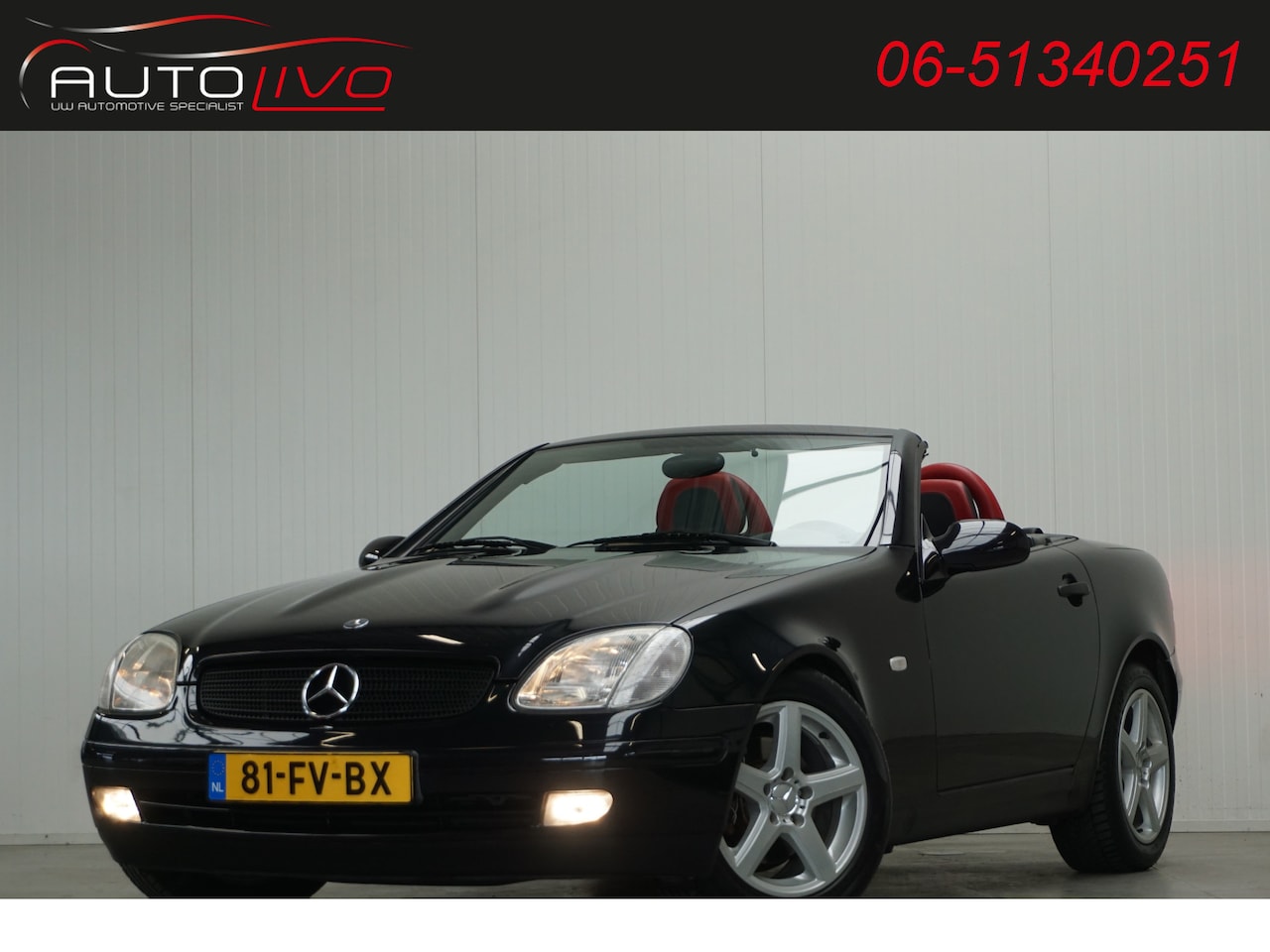 Mercedes-Benz SLK-klasse - 230 K. NL AUTO! 194 PK! LEER CLIMA CRUISE etc. - AutoWereld.nl