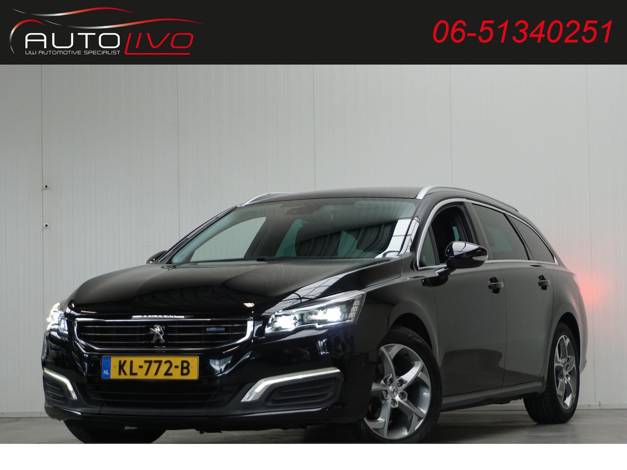Peugeot 508 SW - 1.6 BlueHDi Blue Lease Executive VOL AUTOMAAT! LED PANO NAVI CLIMA PDC etc. - AutoWereld.nl