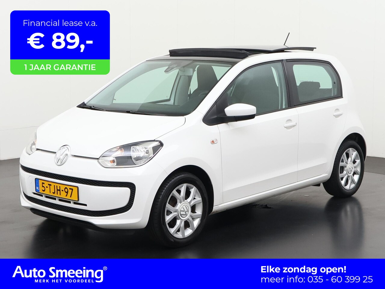 Volkswagen Up! - 1.0 BlueMotion | Schuifdak | Lichtmetalen velgen | Zondag Open! - AutoWereld.nl