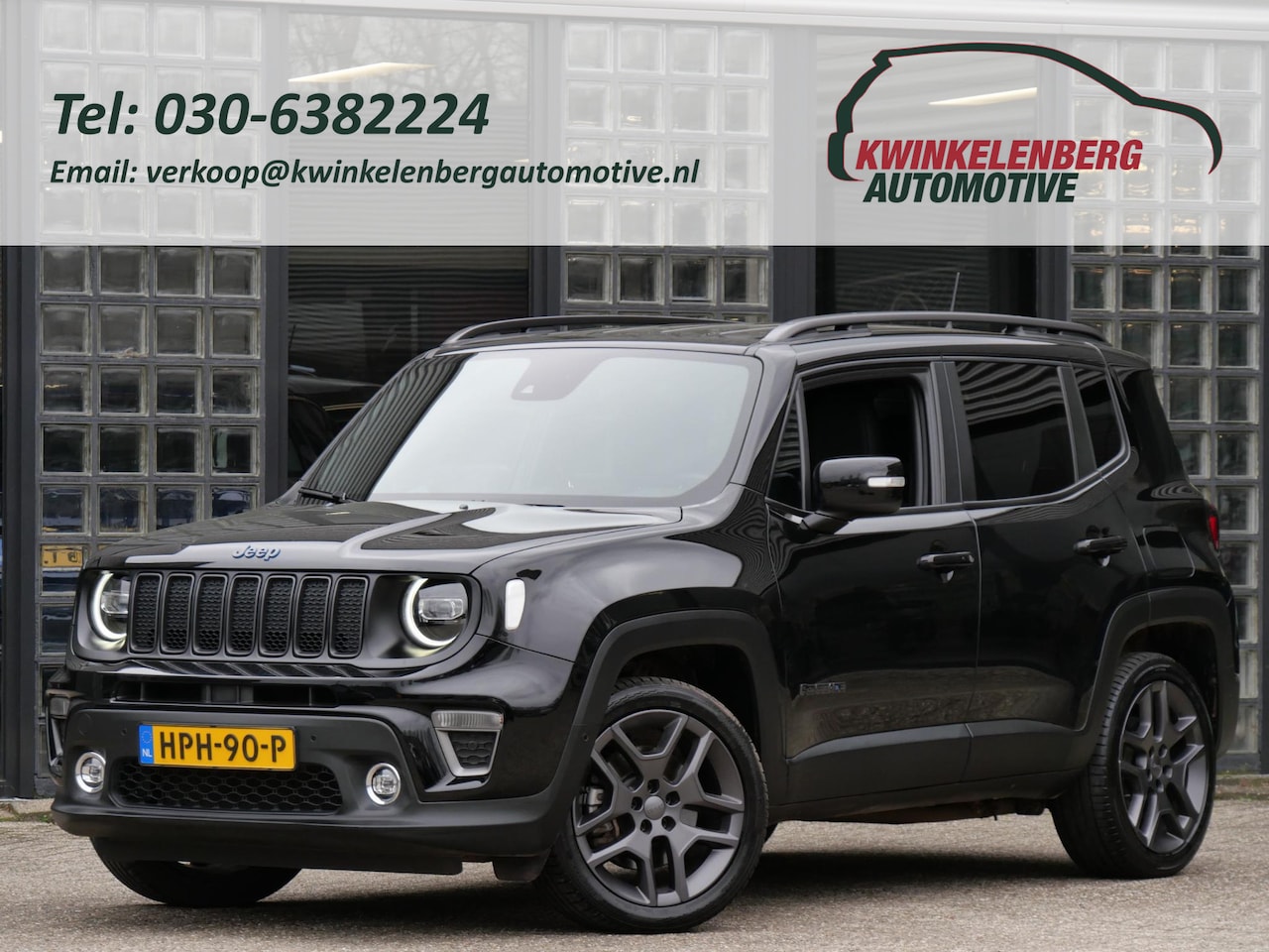 Jeep Renegade - 4xe 240 PLUG-IN/ 19INCH/ LEER/ KENWOOD PREMIUM AUDIO/ KEYLESS - AutoWereld.nl