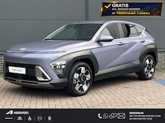 Hyundai Kona - 1.6 GDI HEV Premium / €2500, - Voordeel / Lederen bekleding / Stoel verwarming en ventilat