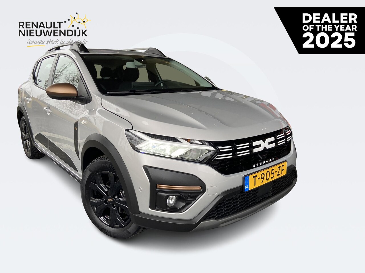 Dacia Sandero Stepway - 1.0 TCe 100 ECO-G Up&Go / LPG / AIRCO / NAVI / ALL SEASON BANDEN / APPLE & ANDROID CARPLAY - AutoWereld.nl