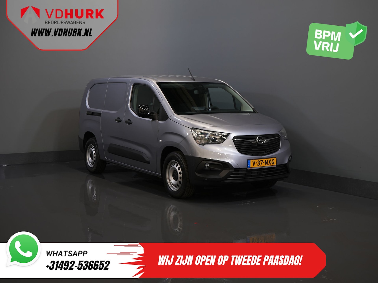 Opel Combo-e - L2 50 kWh 275Km WLTP Snellader/ 3 Pers./ Carplay/ Stuurverw./ Cruise/ Climate / PDC V+A/ D - AutoWereld.nl