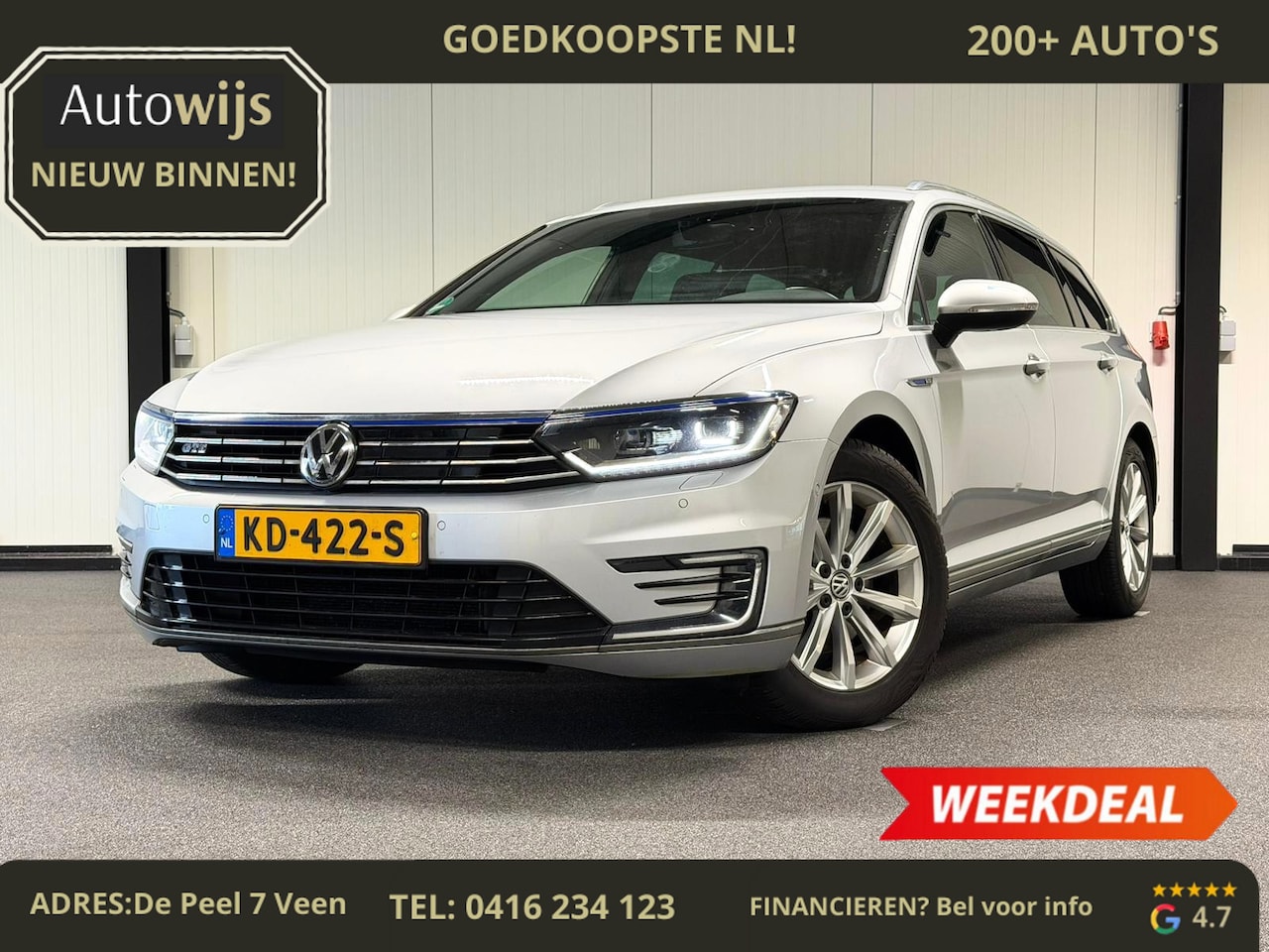 Volkswagen Passat Variant - 1.4 TSI GTE Highline|ALCANTARA|CAMERA|DIGIDASH|ACC|CARPLAY - AutoWereld.nl