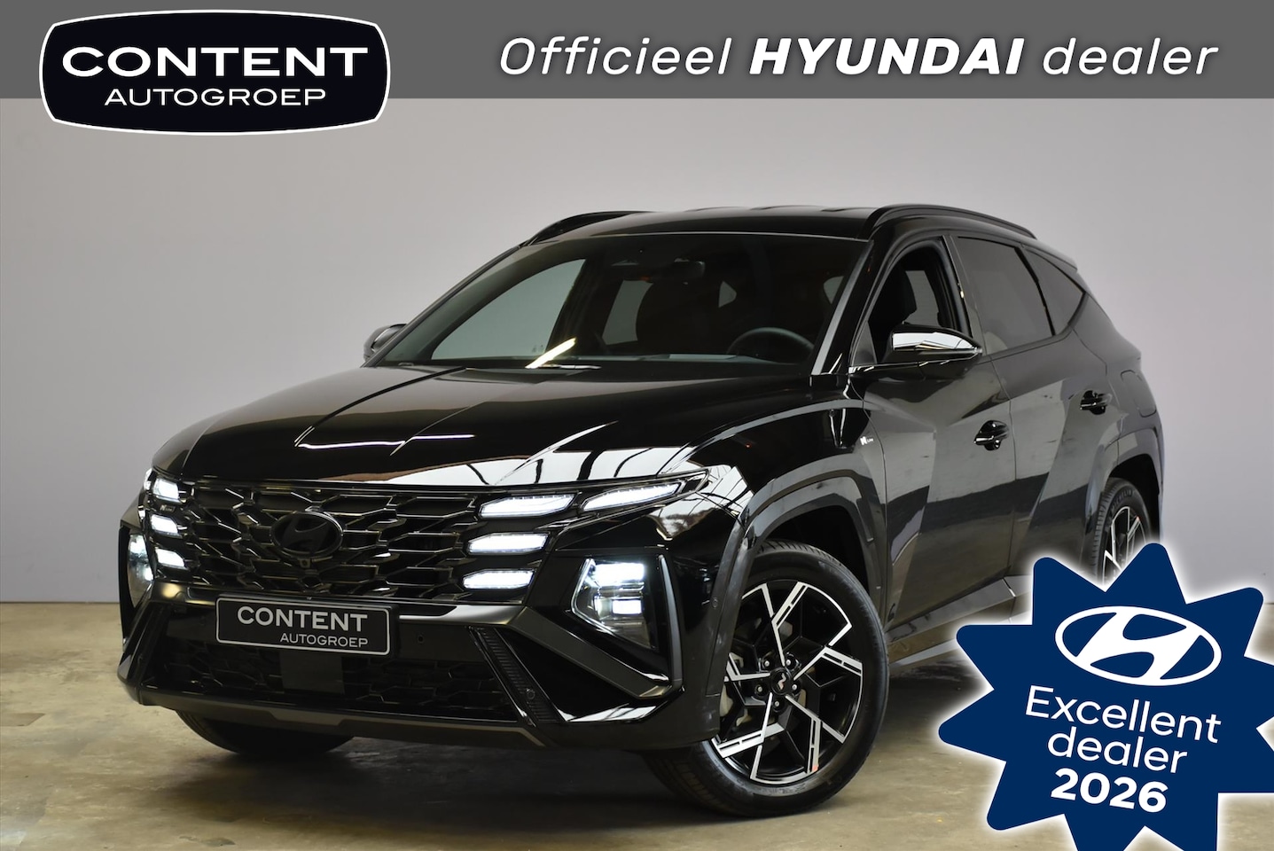 Hyundai Tucson - 1.6 T-GDi PHEV 288pk 2WD N Line Sky // Direct Leverbaar - AutoWereld.nl