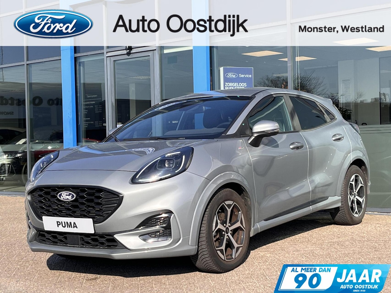 Ford Puma - 1.0 EcoBoost Hybrid ST-Line X 125PK Automaat Winterpack Camera Cruise Navi B&O Climate Key - AutoWereld.nl