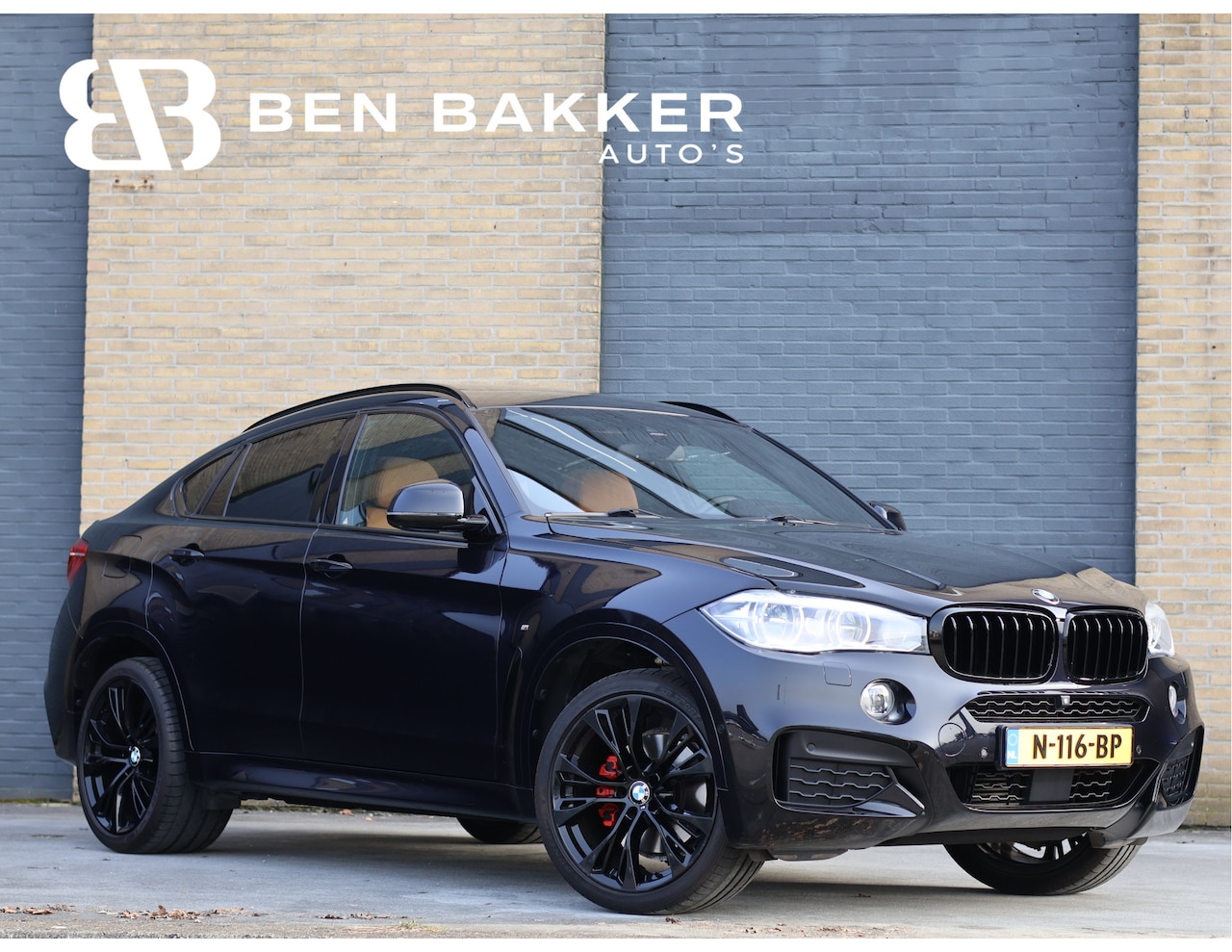 BMW X6 - xDrive35i 306PK M Sport | ACC | HUD | Pano | Harman/Kardon| Leder | Cam | - AutoWereld.nl