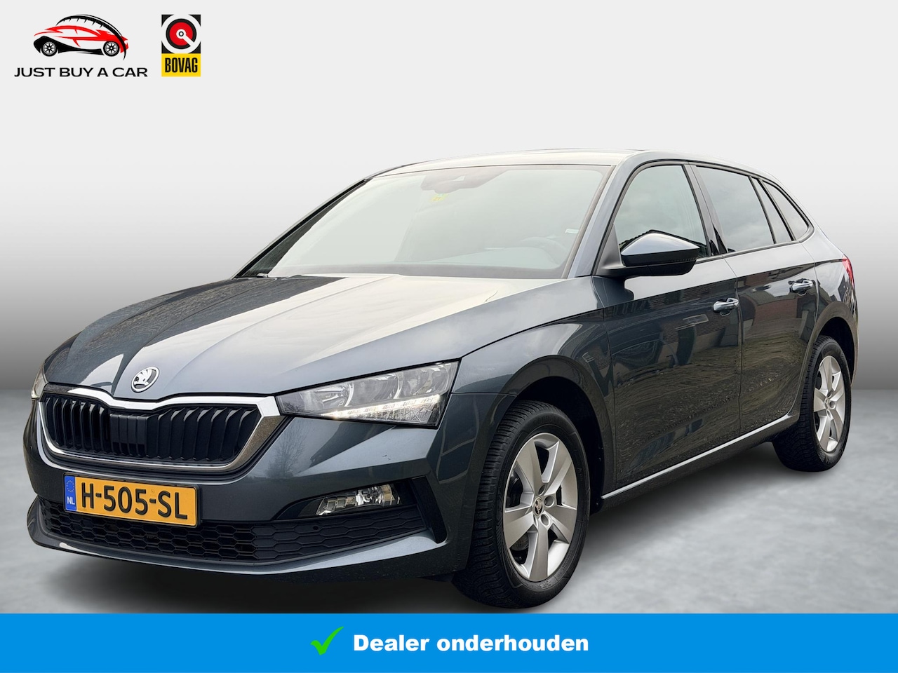 Skoda Scala - 1.0 TSI Sport Business / Carplay / Stoelverwarming / Zwarte hemel / Alcantara / Sportstoel - AutoWereld.nl