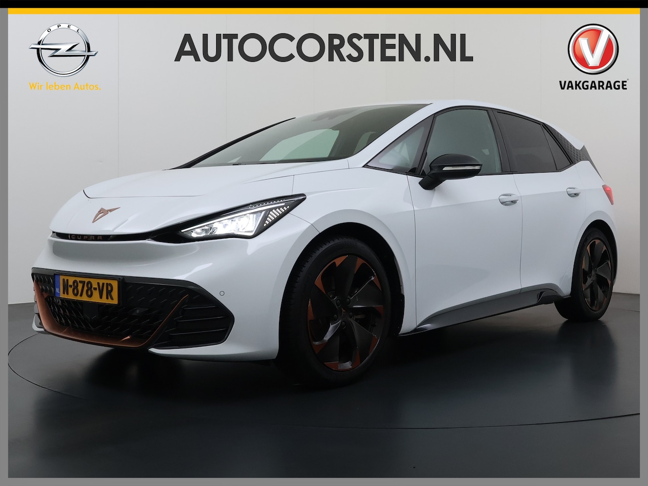 CUPRA Born - Adrenaline One 62kWh 204pk 19" Camera Adap.Cruise Navi Ecc Apple Carplay Android Auto Pdc - AutoWereld.nl