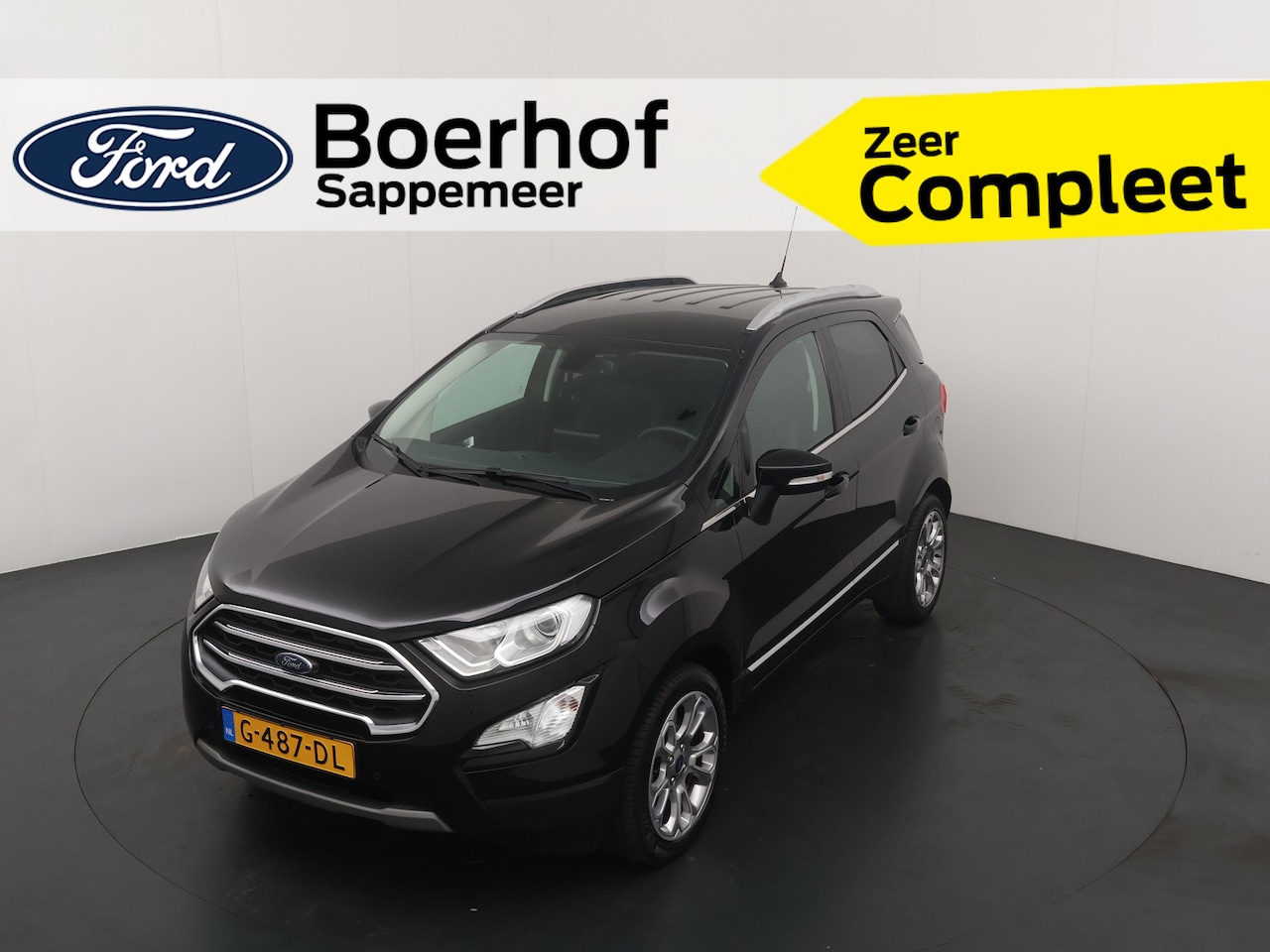 Ford EcoSport - EcoBoost 125 pk Titanium | Winter Pack | Camera | B&O | Navi | Clima | Cruise | Dodehoek b - AutoWereld.nl