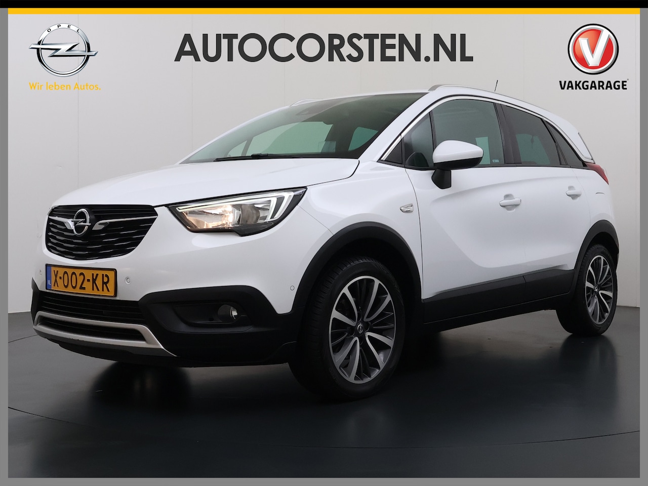 Opel Crossland X - 1.2T 111pk Pano-Dak HUD 360°Camera Head-Up-Display Navi Ecc Apple Carplay Android Auto Pdc - AutoWereld.nl
