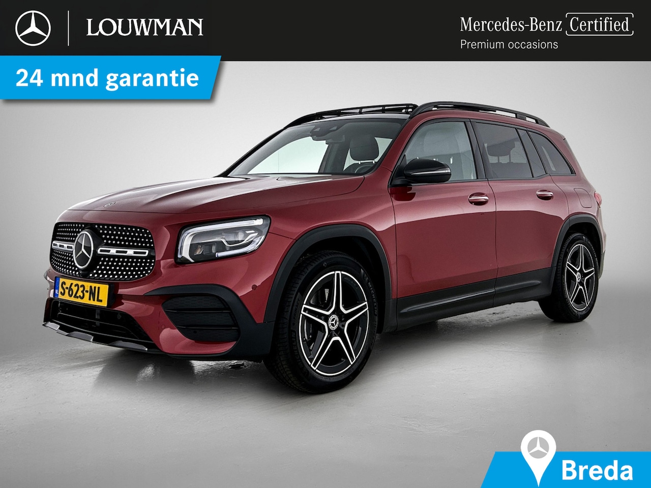 Mercedes-Benz GLB - 200 Business Solution AMG | Panoramadak | Trekhaak | Achteruitrijcamera | DISTRONIC | Incl - AutoWereld.nl