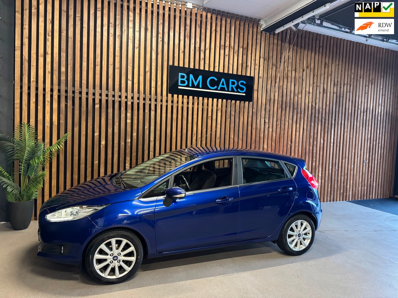 Ford Fiesta - 1.0 EcoBoost Titanium Clima,Cruise,Led,Navi,Pdc - AutoWereld.nl