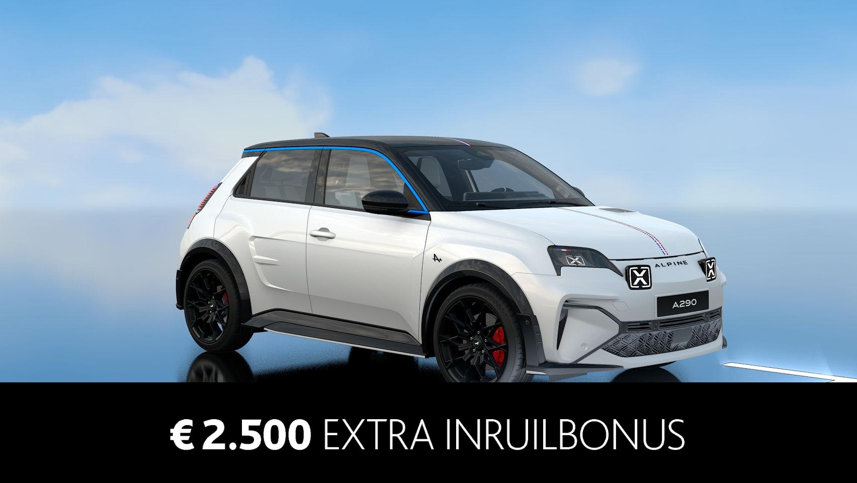 Alpine A290 - GTS 52 kWh 220 PK | PACK DRIVING | PACK SAFETY | SIGNATURE BLEUE | FRENCH STRIPING | DEVIA - AutoWereld.nl