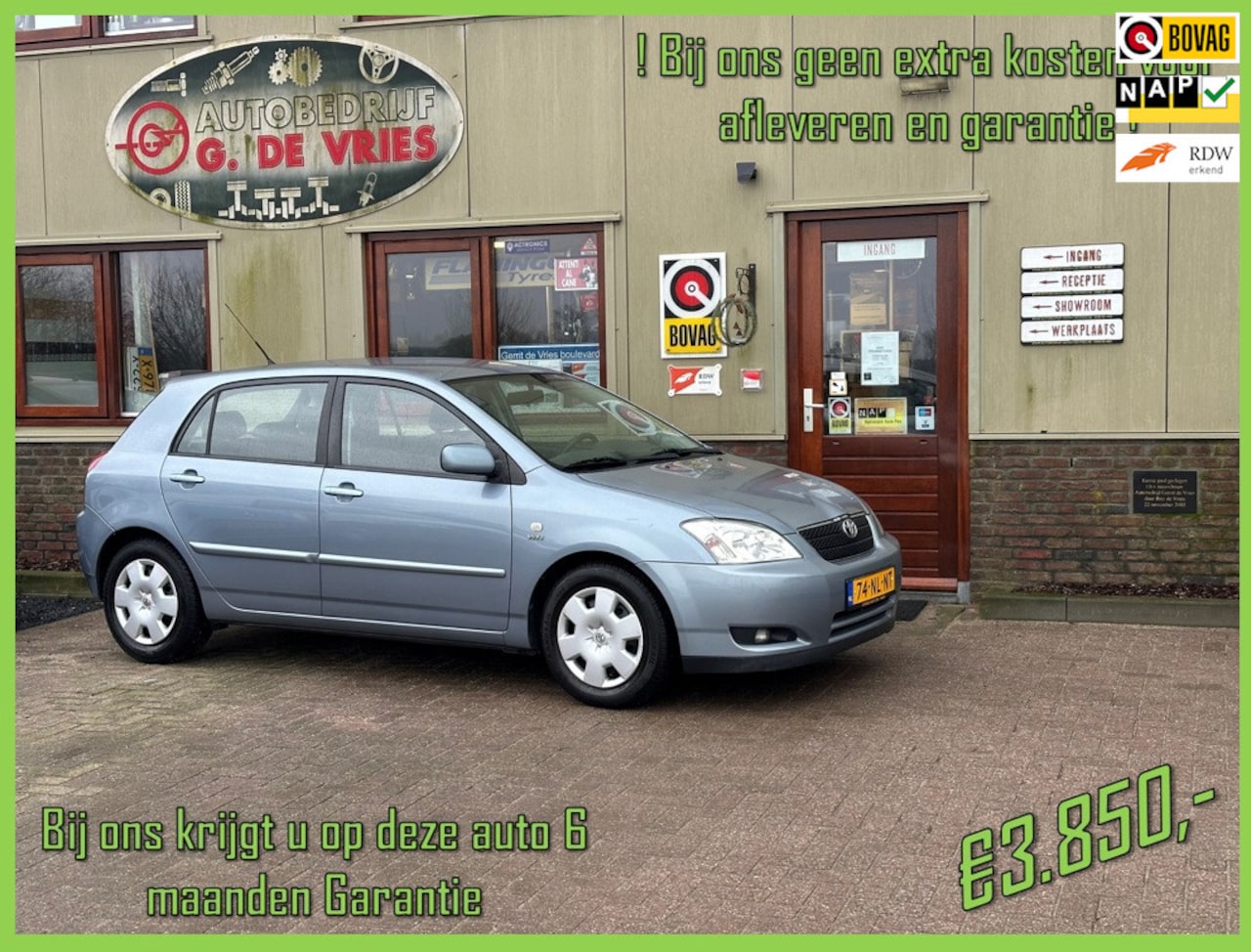 Toyota Corolla - 1.6 VVT-i Linea Sol - Prijs inclusief 6 maanden garantie en afleveren - - AutoWereld.nl