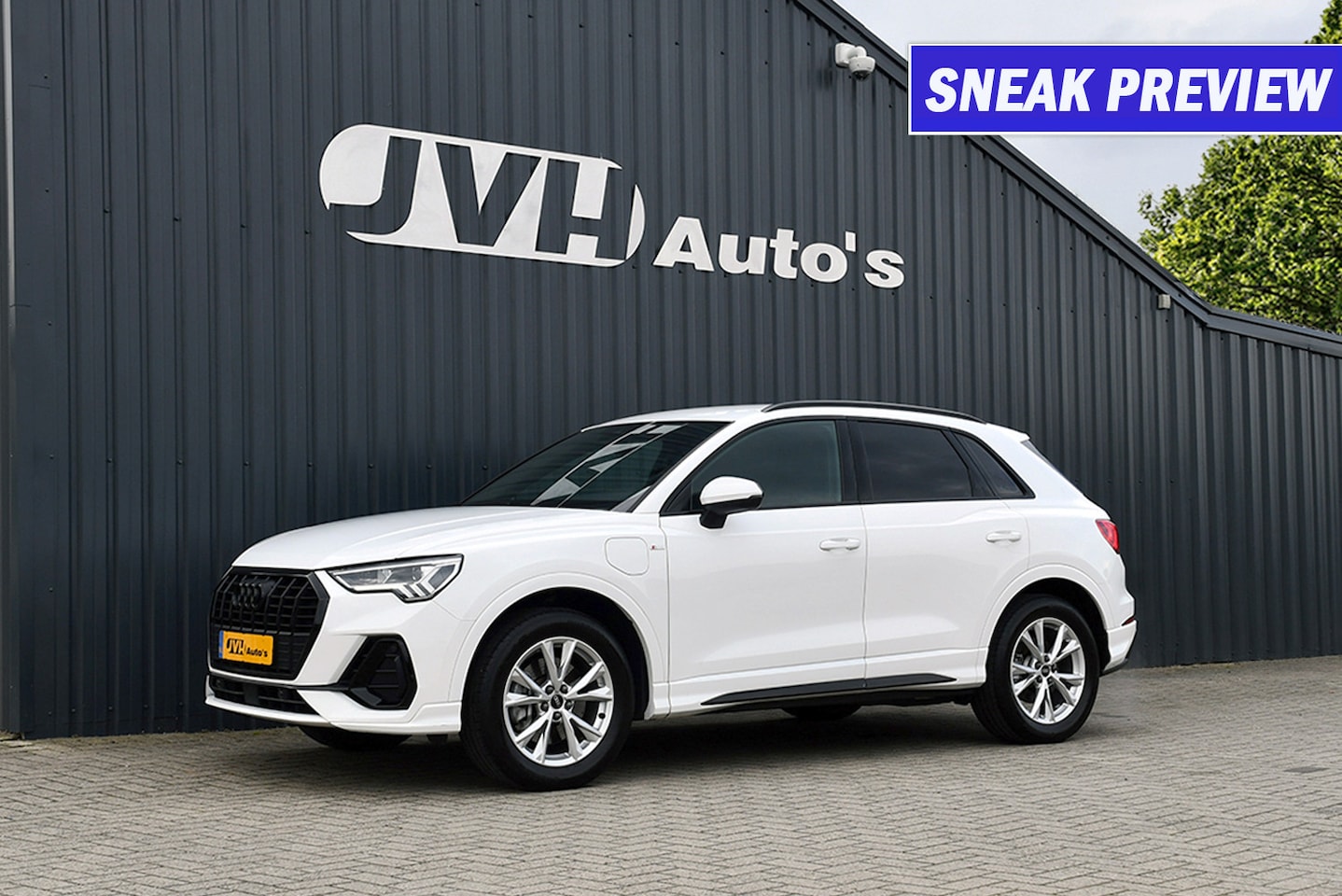 Audi Q3 - 45 TFSi-e 245pk PHEV Hybrid AUT/S-Tronic (2x)S-Line 08-2021 | BTW | Blackline | 1/2Leder | - AutoWereld.nl