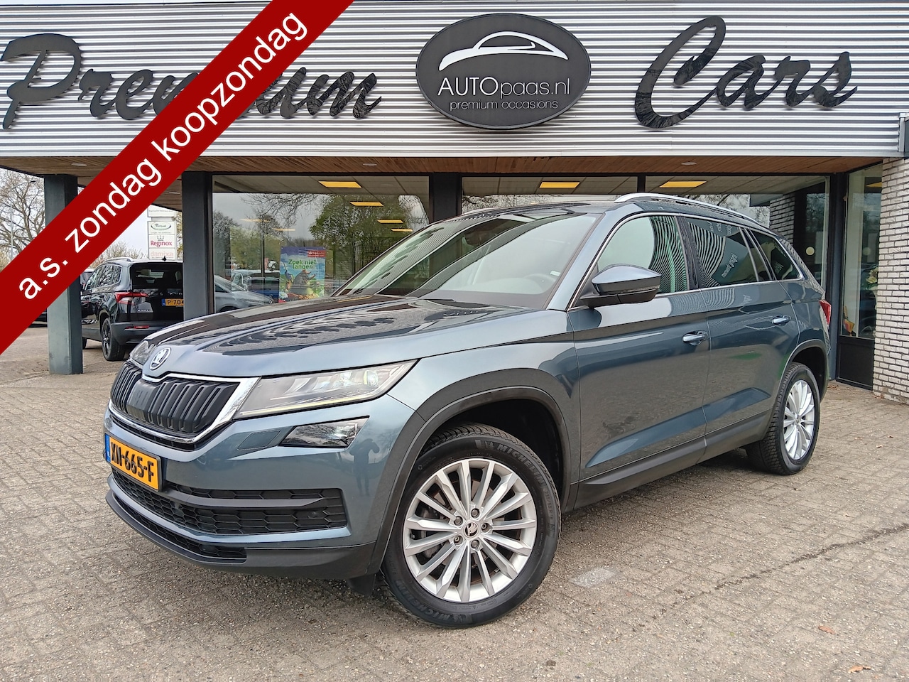 Skoda Kodiaq - 1.5 TSI Style Business 7p.AUTOMAAT,TREKH,Zeer luxe uitvoering. - AutoWereld.nl