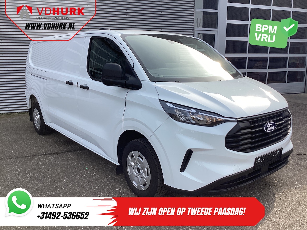 Ford Transit Custom - 320 2.0 TDCI 135 pk L2 Trend 2.8t Trekverm./ Carplay/ Climate/ Cruise/ Camera/ PDC - AutoWereld.nl