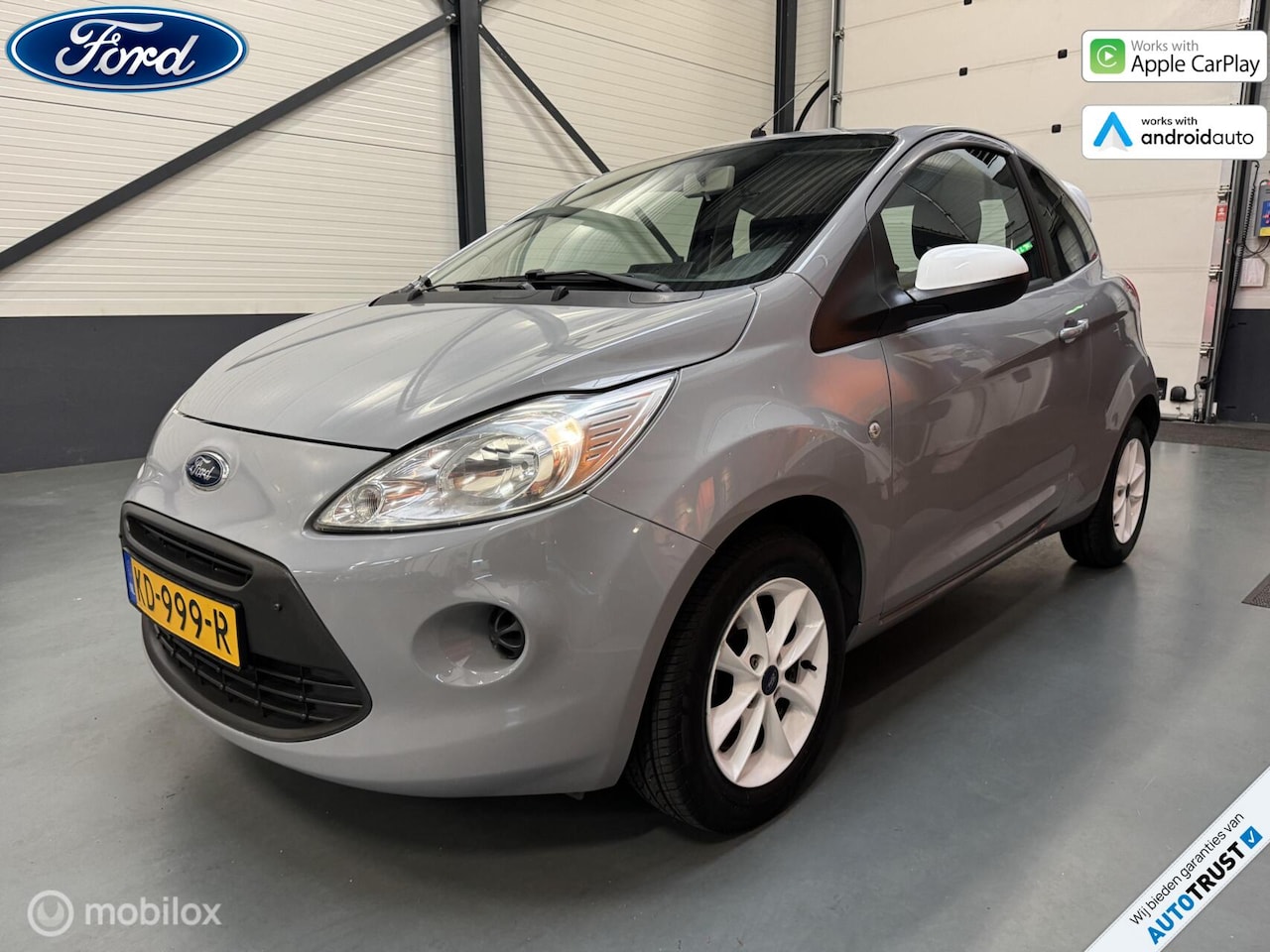 Ford Ka - 1.2 Collection S/S Airco|Speciale kleur|CarPlay! - AutoWereld.nl