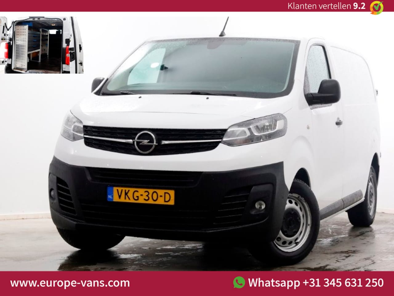 Opel Vivaro - 1.5 CDTI 102pk L2H1 Edition Airco/Navi/Inrichting 01-2022 - AutoWereld.nl