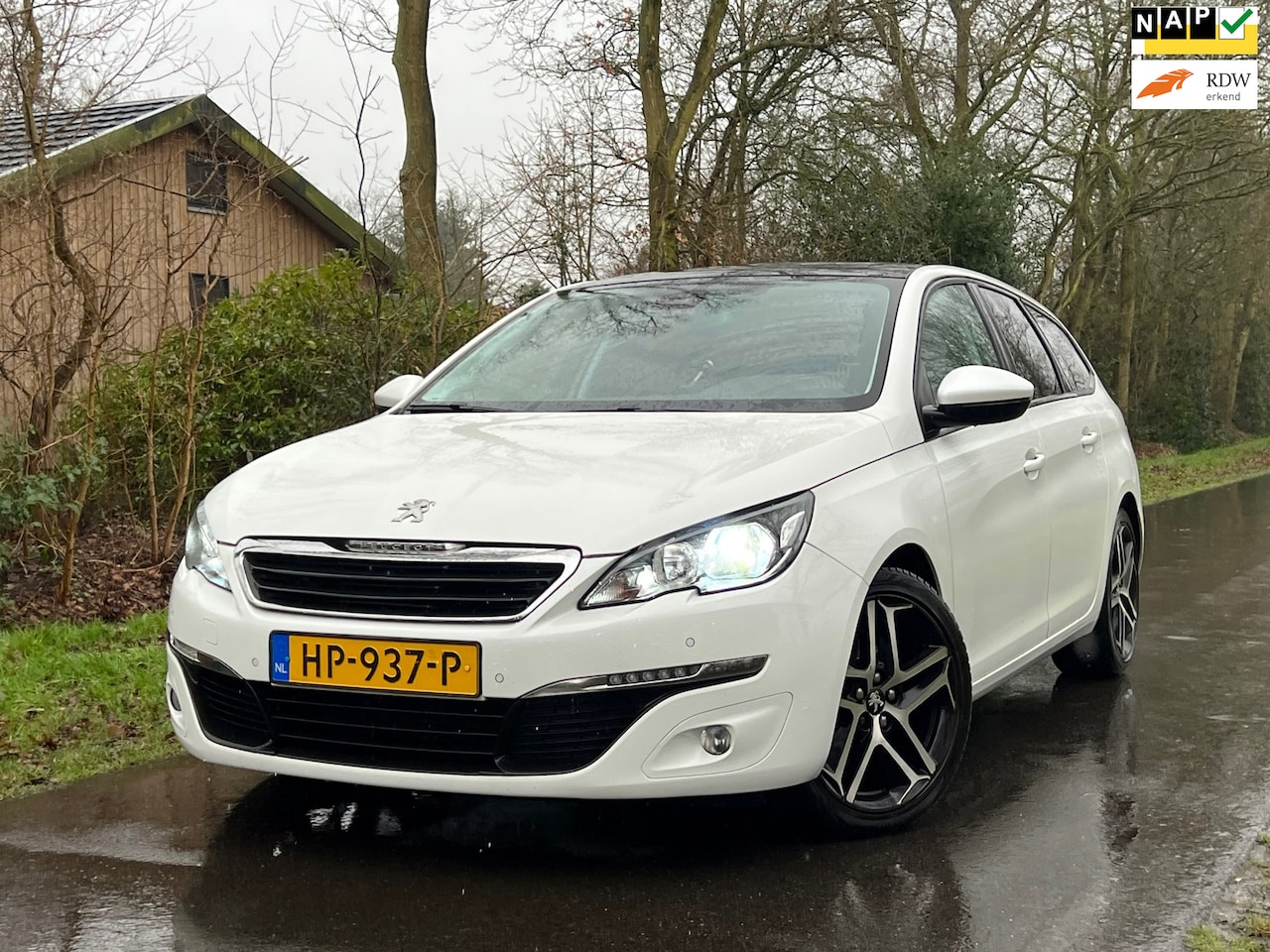 Peugeot 308 SW - 1.6 BlueHDI | Pano + Leder + Cruise + Clima + Camera - AutoWereld.nl