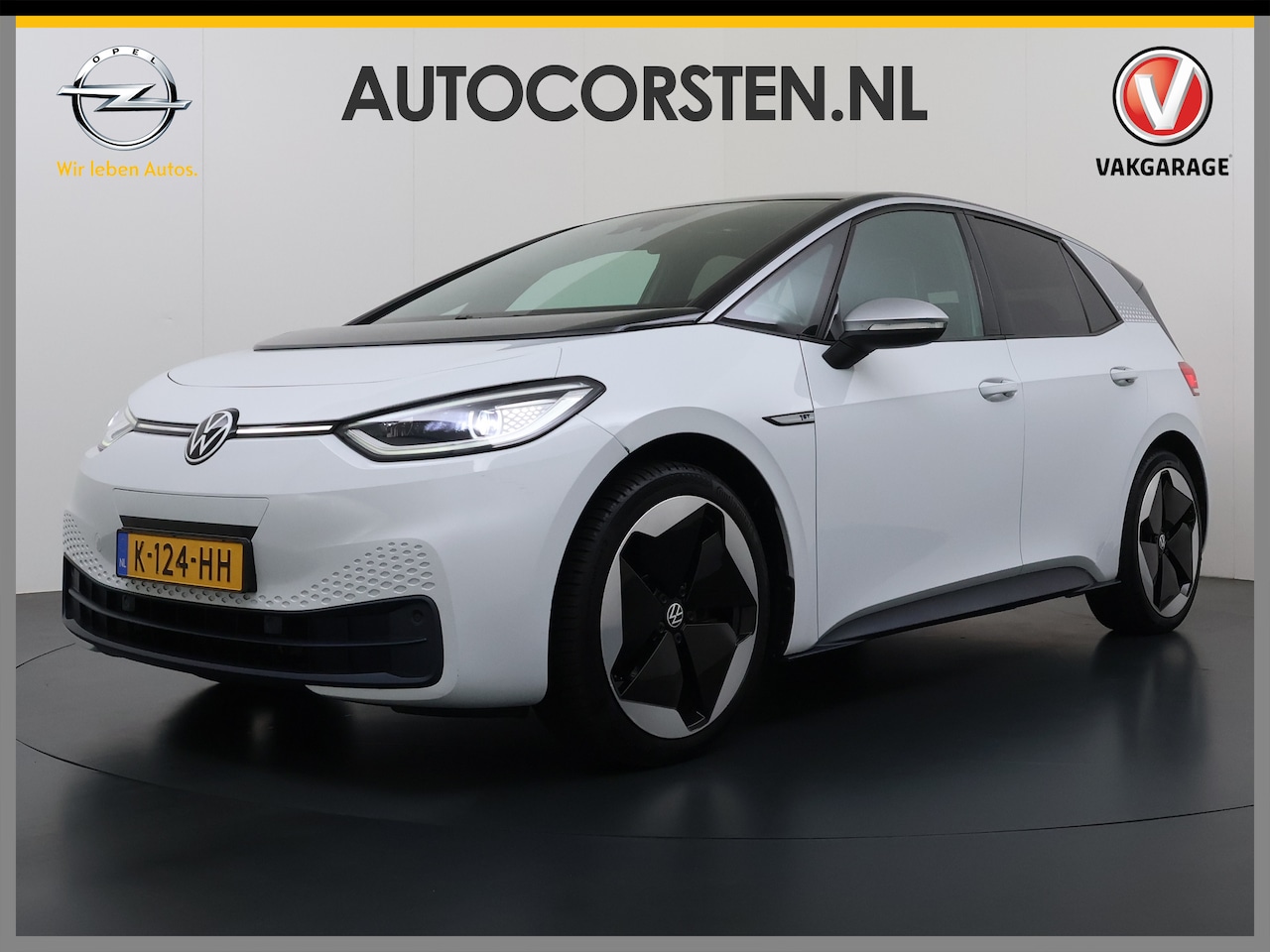 Volkswagen ID.3 - First Max 62kWh Pano-Dak Elektr.Stoelen Adap.Cruise Camera Head-Up Matrix-Led Elektr.Stoel - AutoWereld.nl