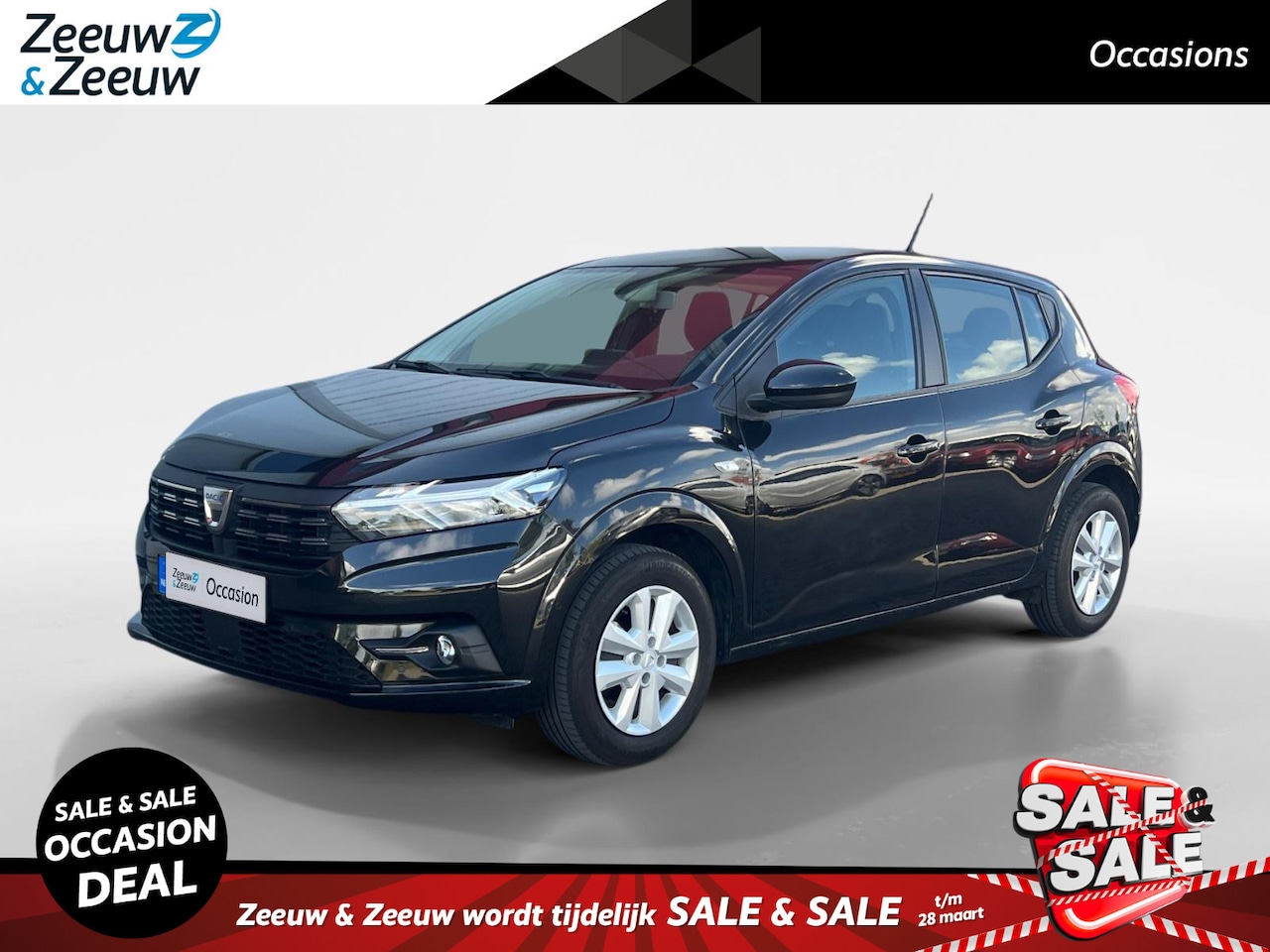 Dacia Sandero - 1.0 TCe 90 Comfort | Apple Carplay / Android Auto | Camera | Parkeersensoren V/A | Dodehoe - AutoWereld.nl