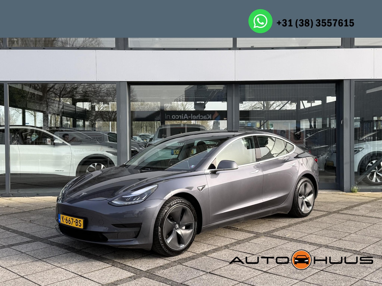 Tesla Model 3 - Range Plus | SoH 92% | Autopilot | Panorama | Leder | - AutoWereld.nl