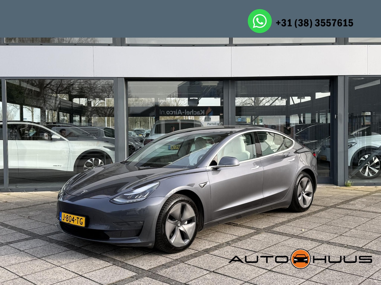 Tesla Model 3 - Aut. Long Range Dual Motor AWD | Autopilot | Panorama | Wit Leder | - AutoWereld.nl