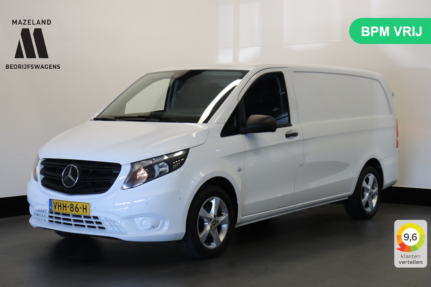 Mercedes-Benz Vito - 116 CDI Lang - EURO 6 - Airco - Navi - Cruise - Camera - €14.950,- Excl. - AutoWereld.nl