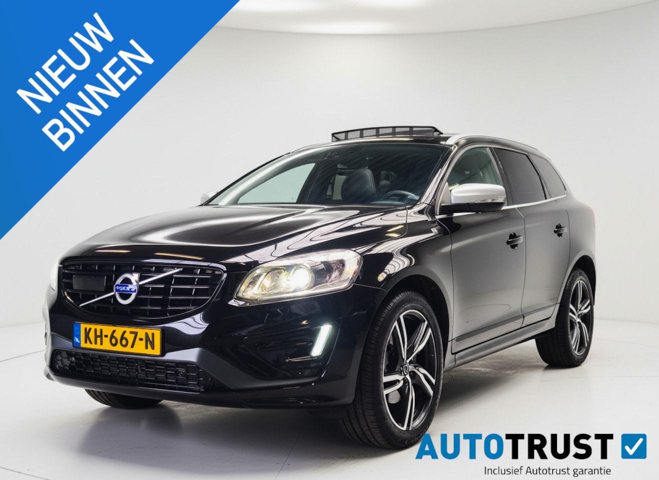 Volvo XC60 - T5 245PK FWD Nordic+ R-Design PANO HK AUDIO LEER - AutoWereld.nl