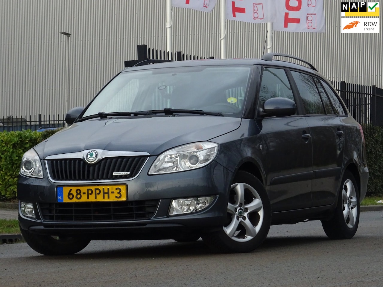 Skoda Fabia Combi - 1.2 TDI Greenline NAP/AIRCO/CRUISE/PDC/APK - AutoWereld.nl