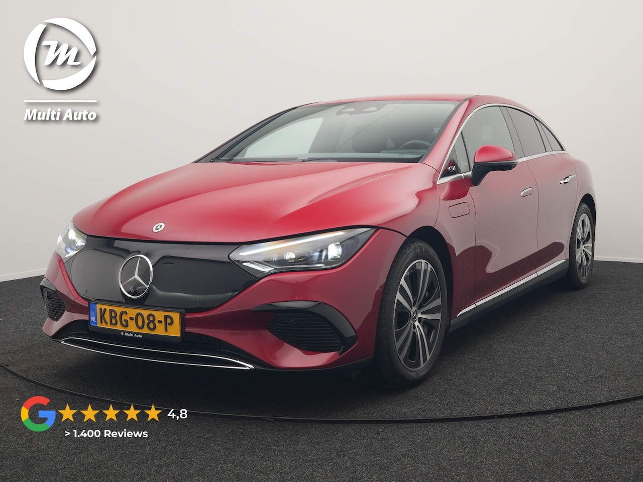 Mercedes-Benz EQE - 350 Advantage 89 kWh 293pk Dealer O.H. | Adaptive Cruise | Luchtvering | Burmester Audio | - AutoWereld.nl